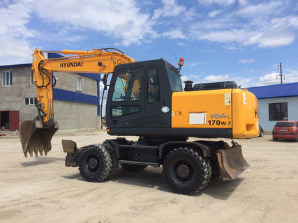 Колесный экскаватор Hyundai R 170W-7